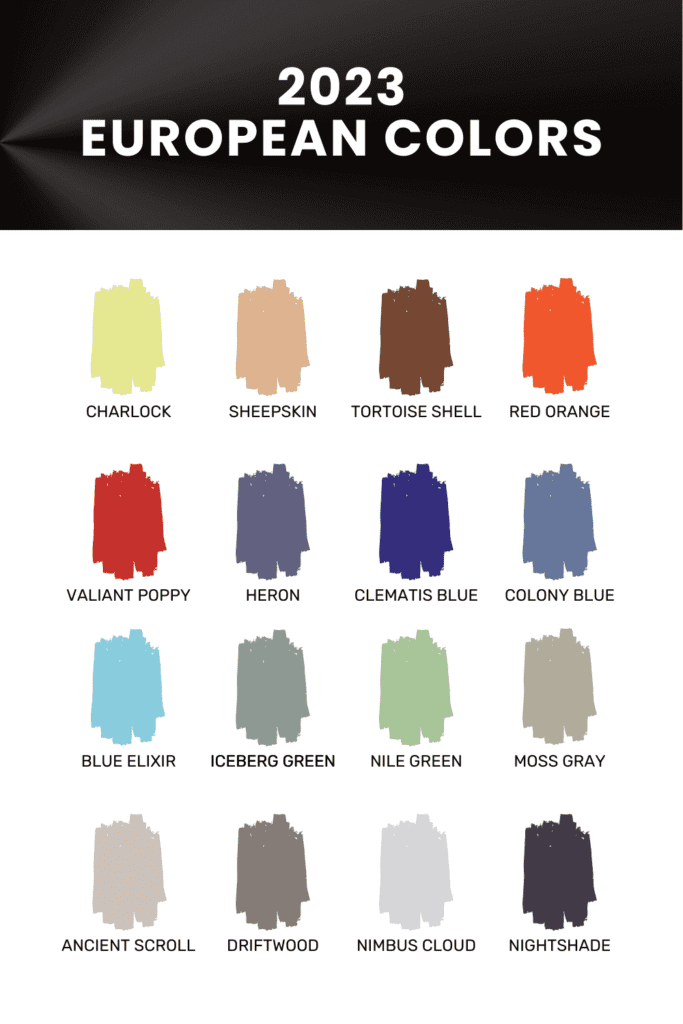 2023 North American Color Trends Revealed