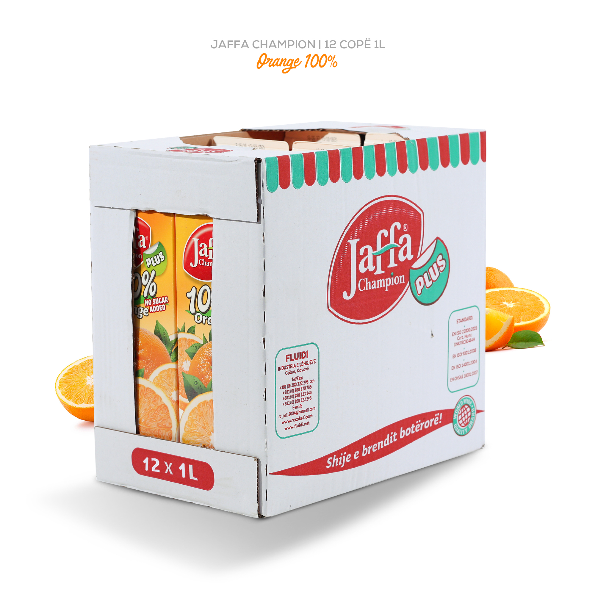 Jaffa Orange 100 1L Jaffa Plus