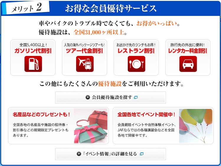 JAF 個人（家族）会員 入会ネット申し込み窓口