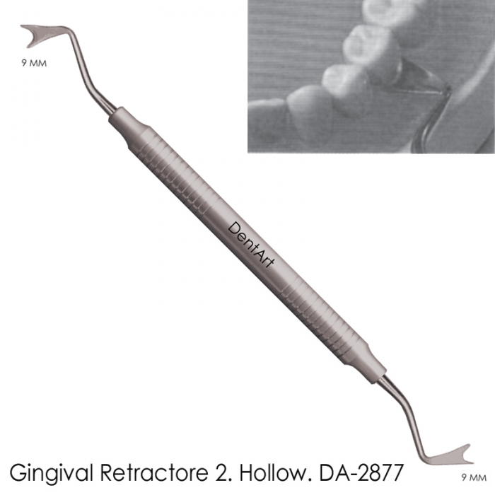Gingival Retractor 2 Hollow JAGAS