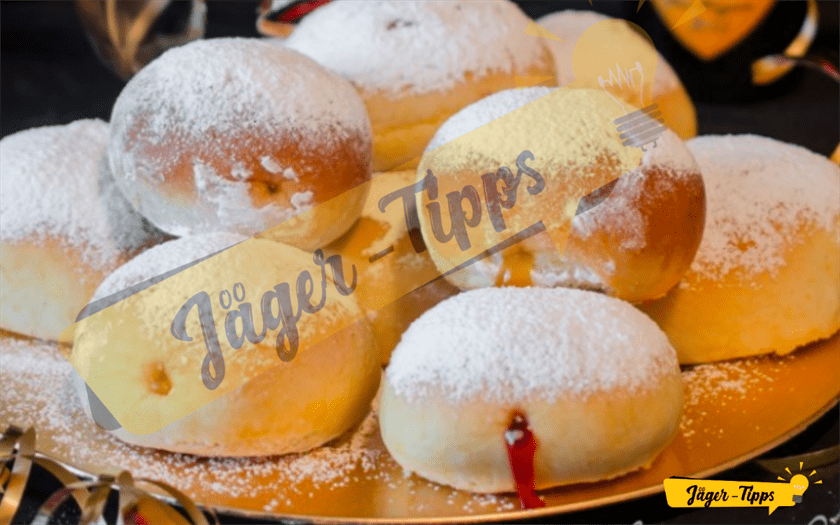 Krapfen aus dem Backofen (vegan) JägerTipps