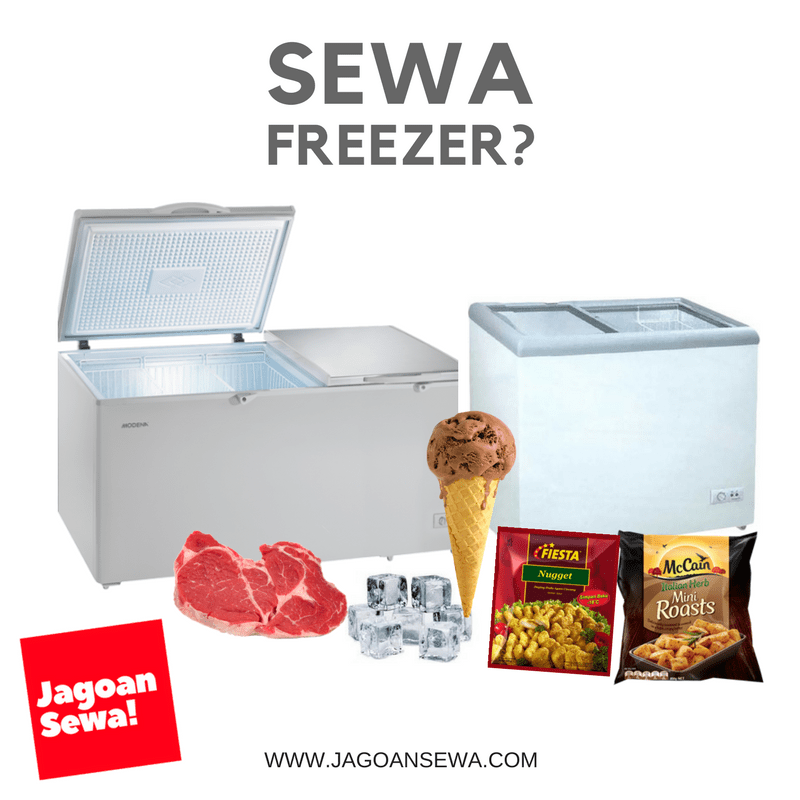Sewa Freezer Ukuran Kapasitas Besar 600 Liter & 750 Liter Jakarta