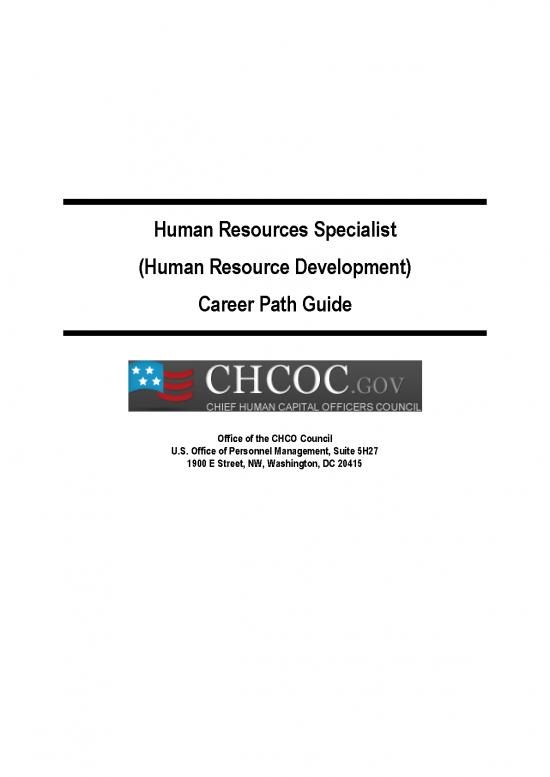 Career Pdf 45496 Human Resource Development Career Path Guide