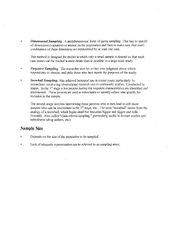 Types Of Sampling Pdf 87030 Types Of Sampling