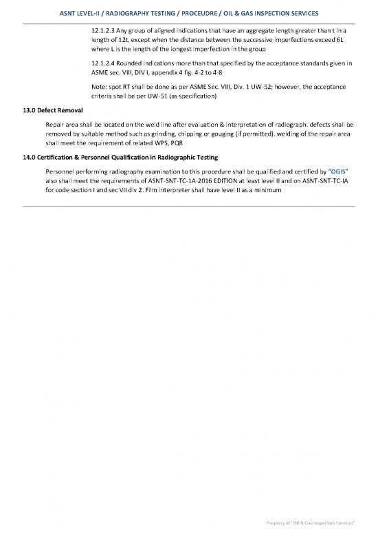 Radiographic Testing Procedure Pdf 90324 Rt Procedure