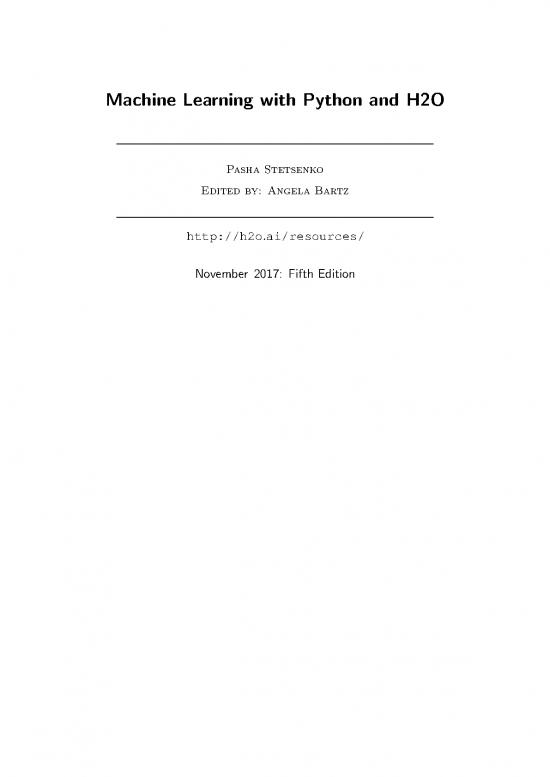 Data Preparation For Machine Learning Pdf 182501 Python Booklet