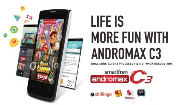 Cara Flash Andromax C3 Sendiri dan Berhasil
