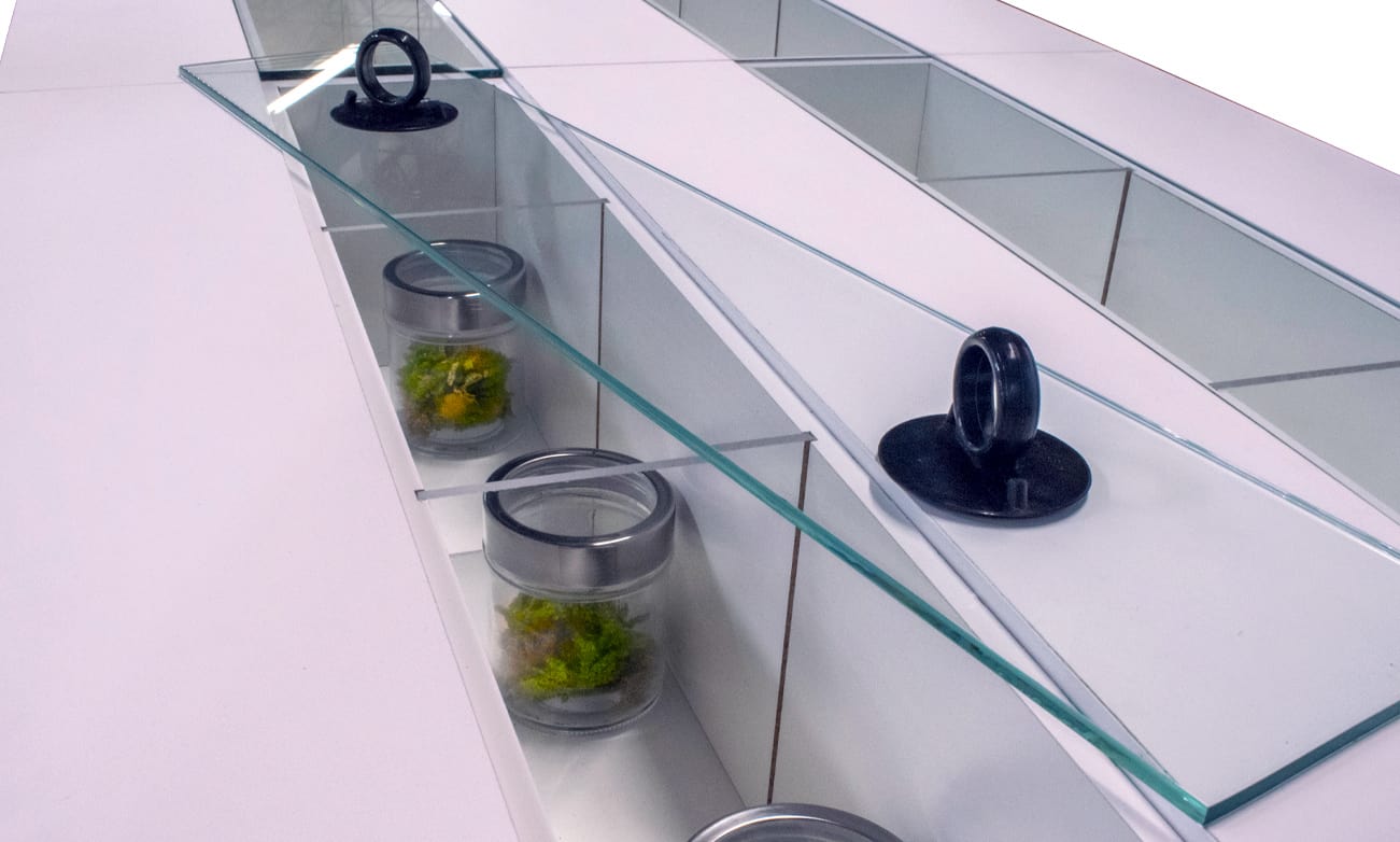 Custon and Stock Cannabis Display Cases Jahabow