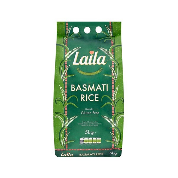 Laila Basmathi Rice 5kg Jai Hind Grocery