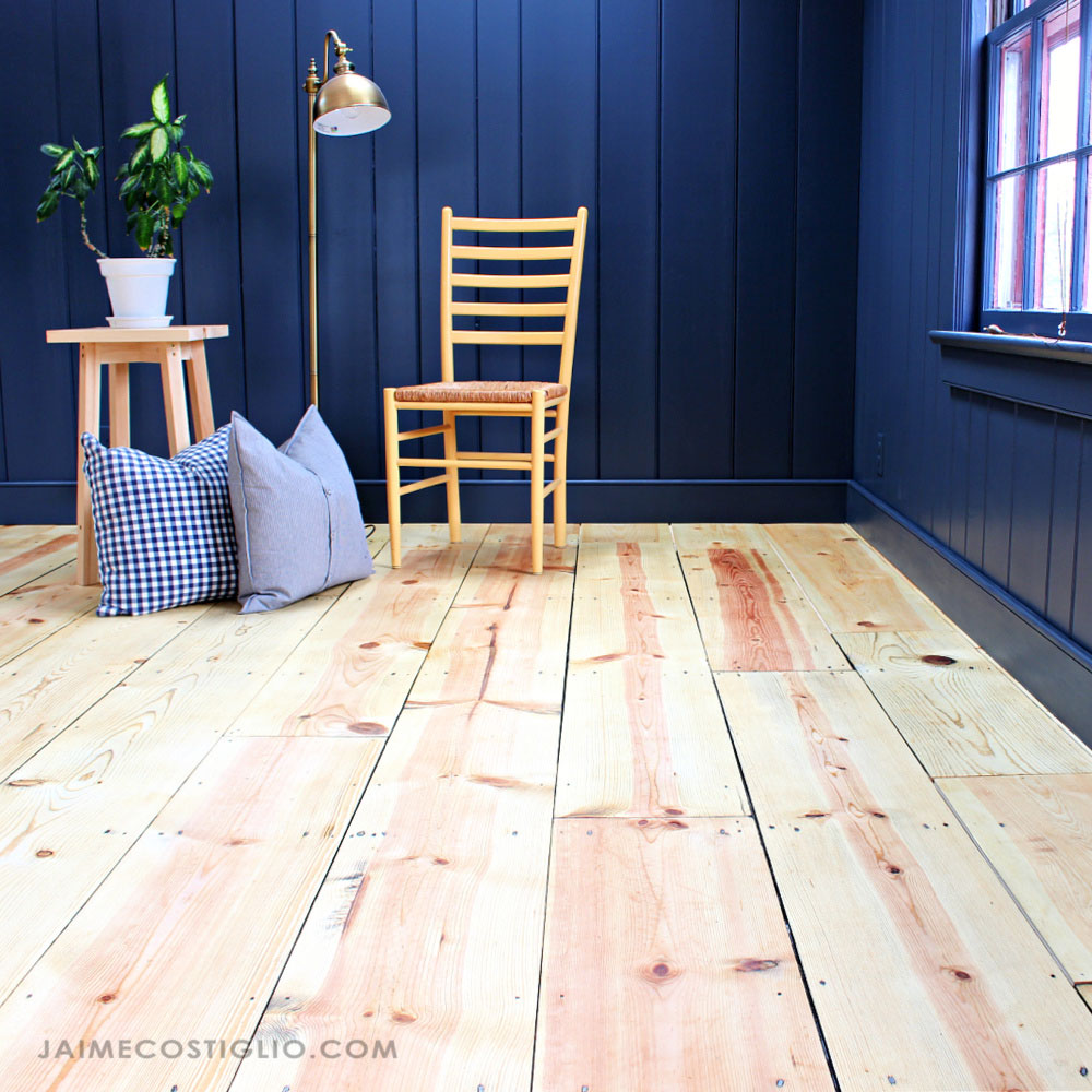 Painted Pine Plank Floors Viewfloor.co