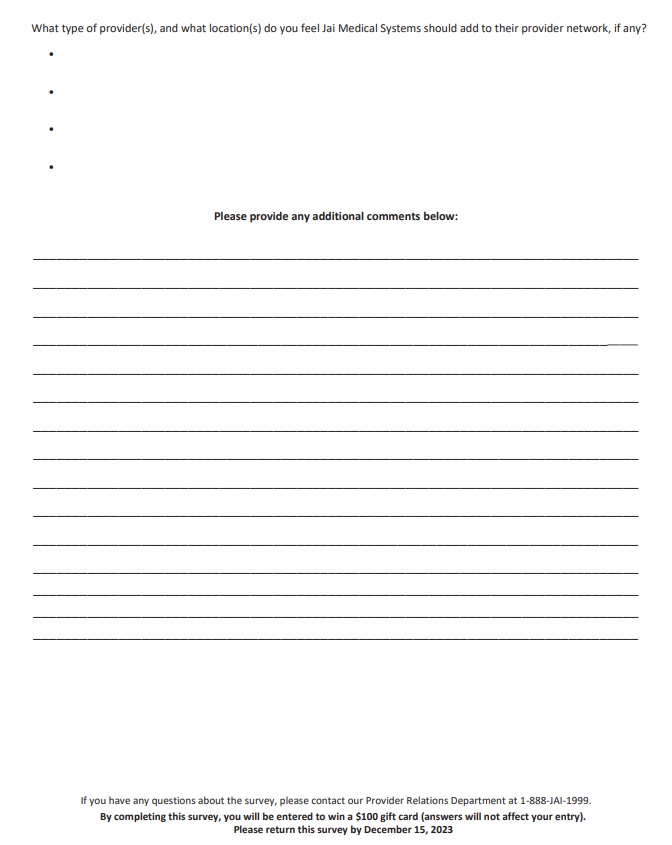 survey2 Jai Medical Systems