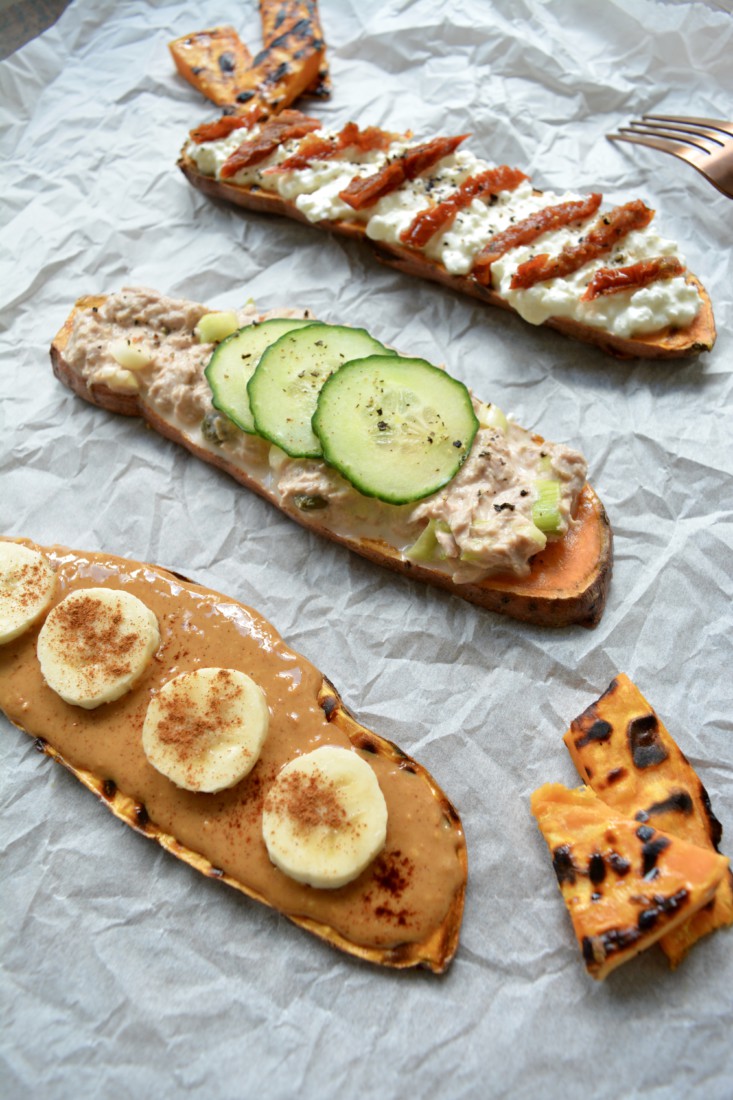 3 x Zoete aardappel toast Jaimy’s Kitchen