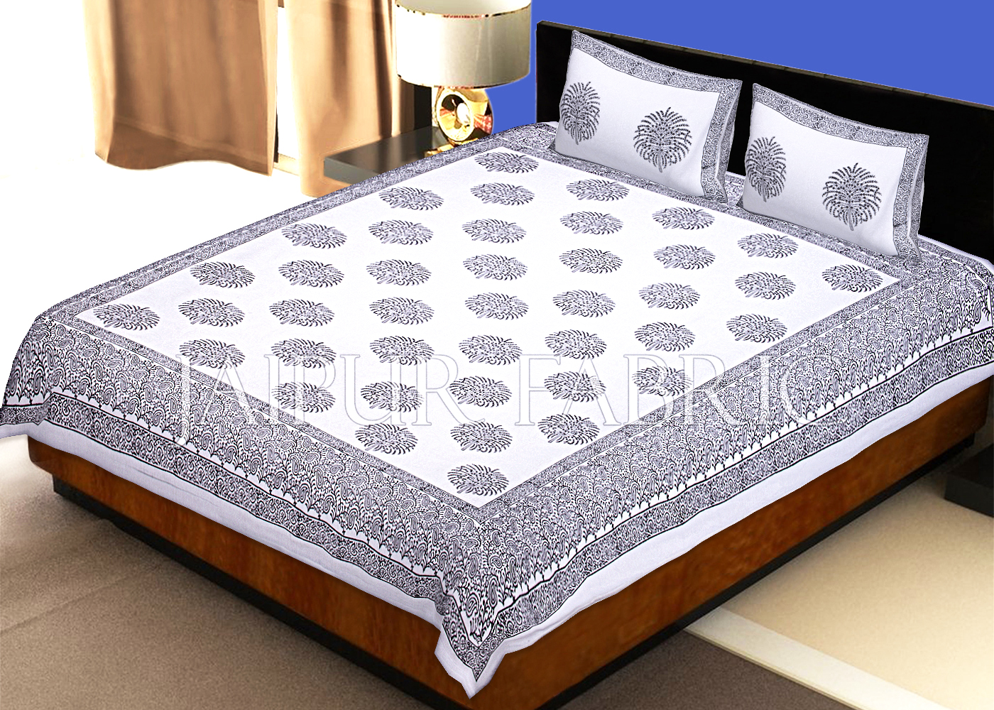 Jaipur Fabric Handmade Bed Sheets & Covers