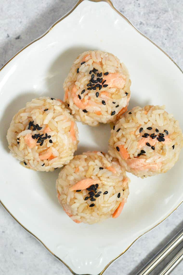 10+ Salmon Rice Ball Recipe CareenHaydyn