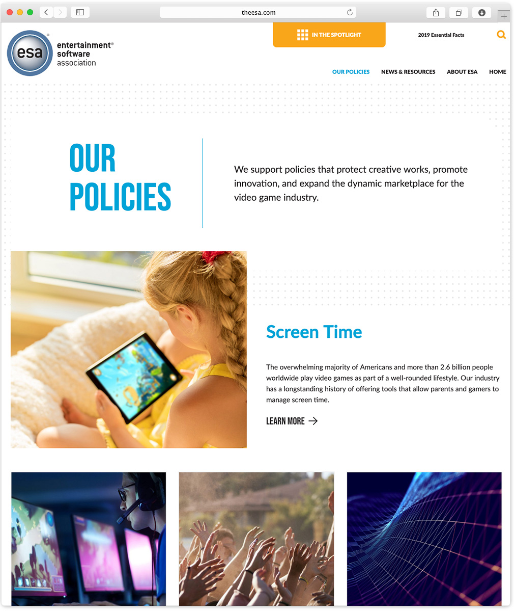 Entertainment Software Association Jake Group