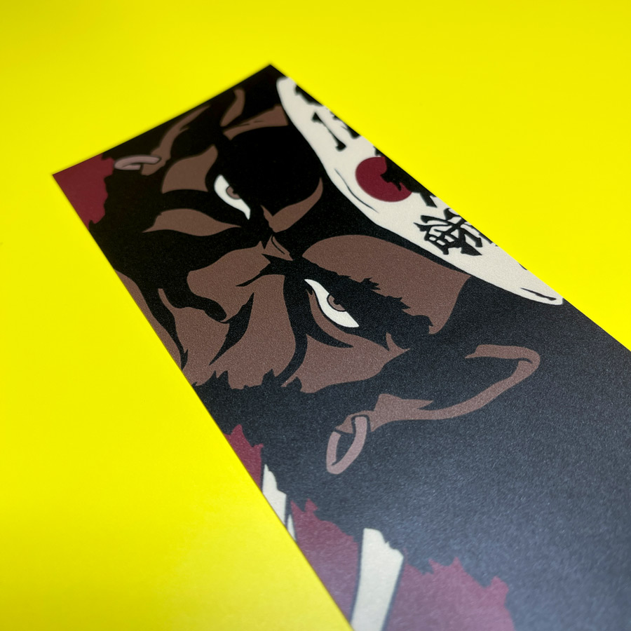 Rokutaro v1 Number 1 2 Justice Anime Manga JDM Printed Box Slap Bumper