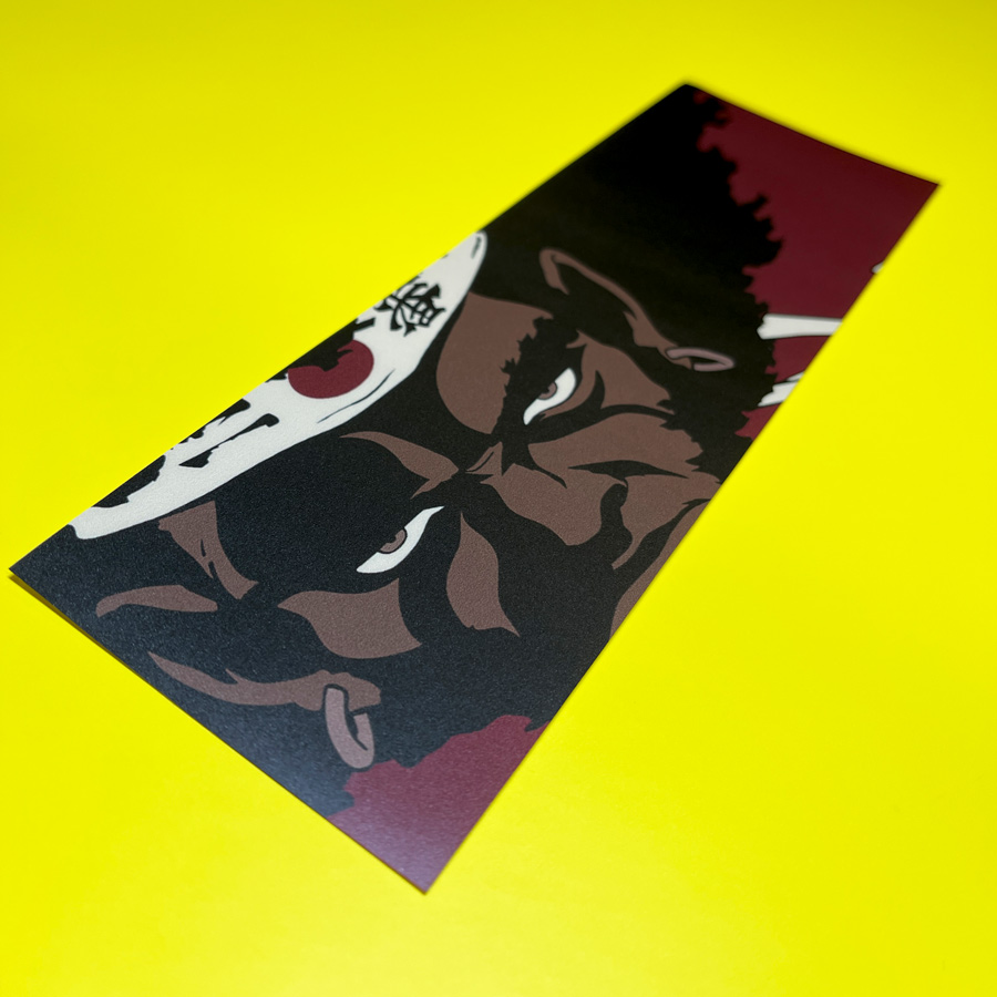Rokutaro v1 Number 1 2 Justice Anime Manga JDM Printed Box Slap Bumper