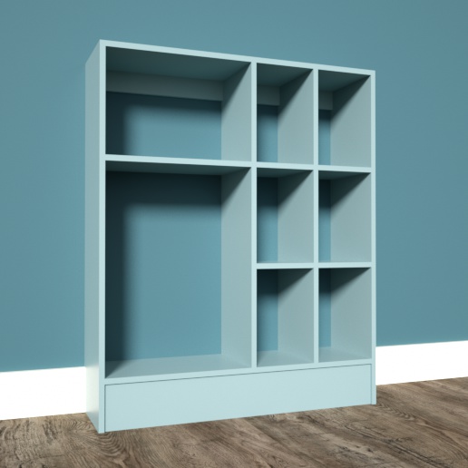 Made to Measure Shelving, 1016mm x 1234mm x 300mm Jali