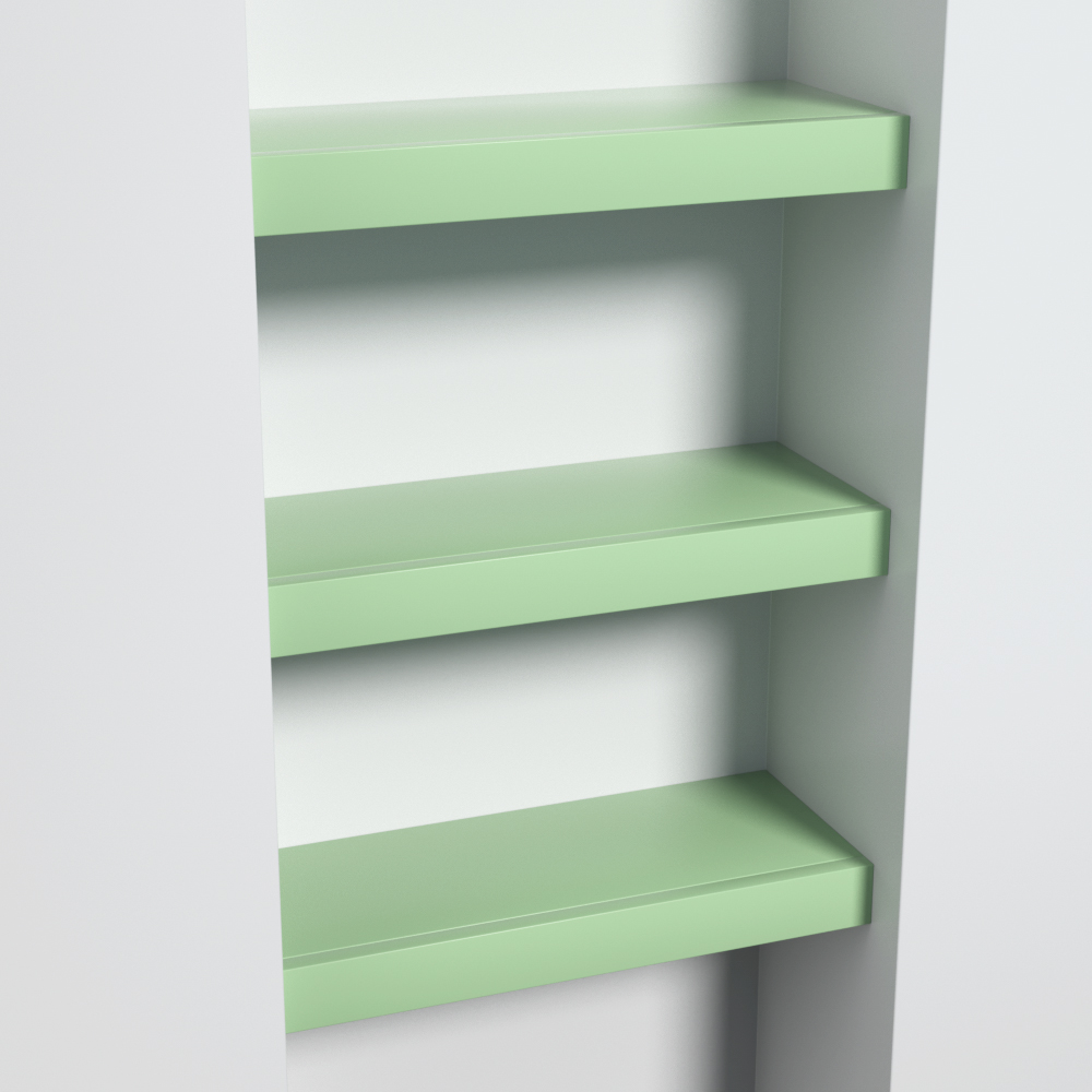 Alcove Shelving 5 Jali