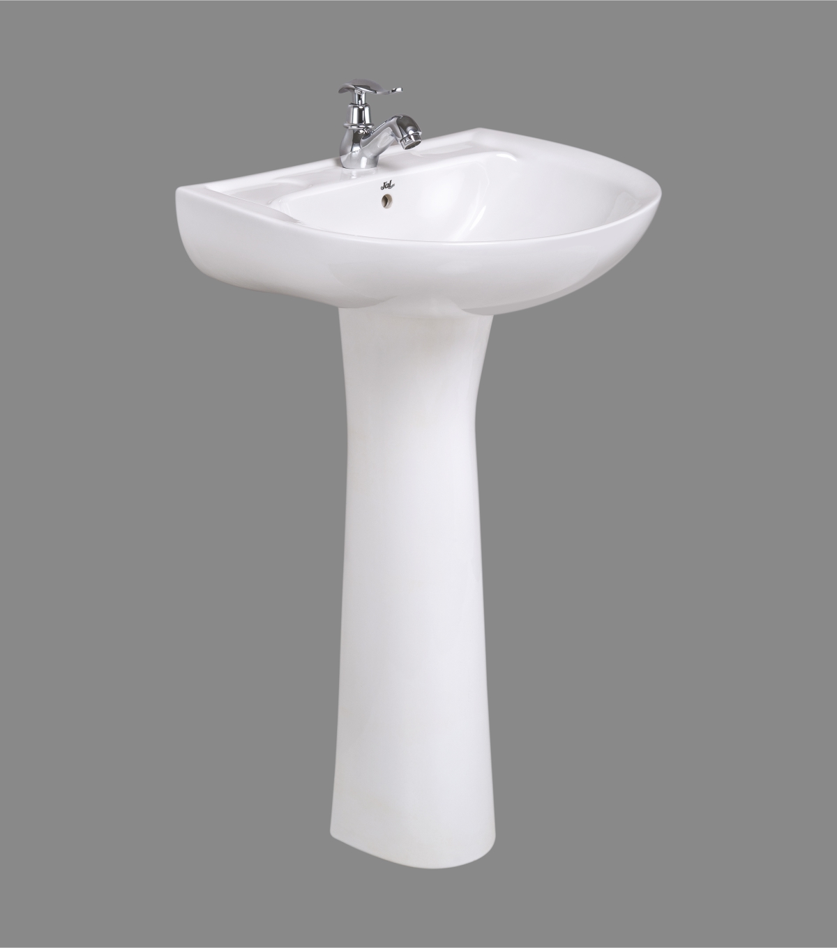 Jal Sanitary Wares Koro Wash Basin with Pedestal