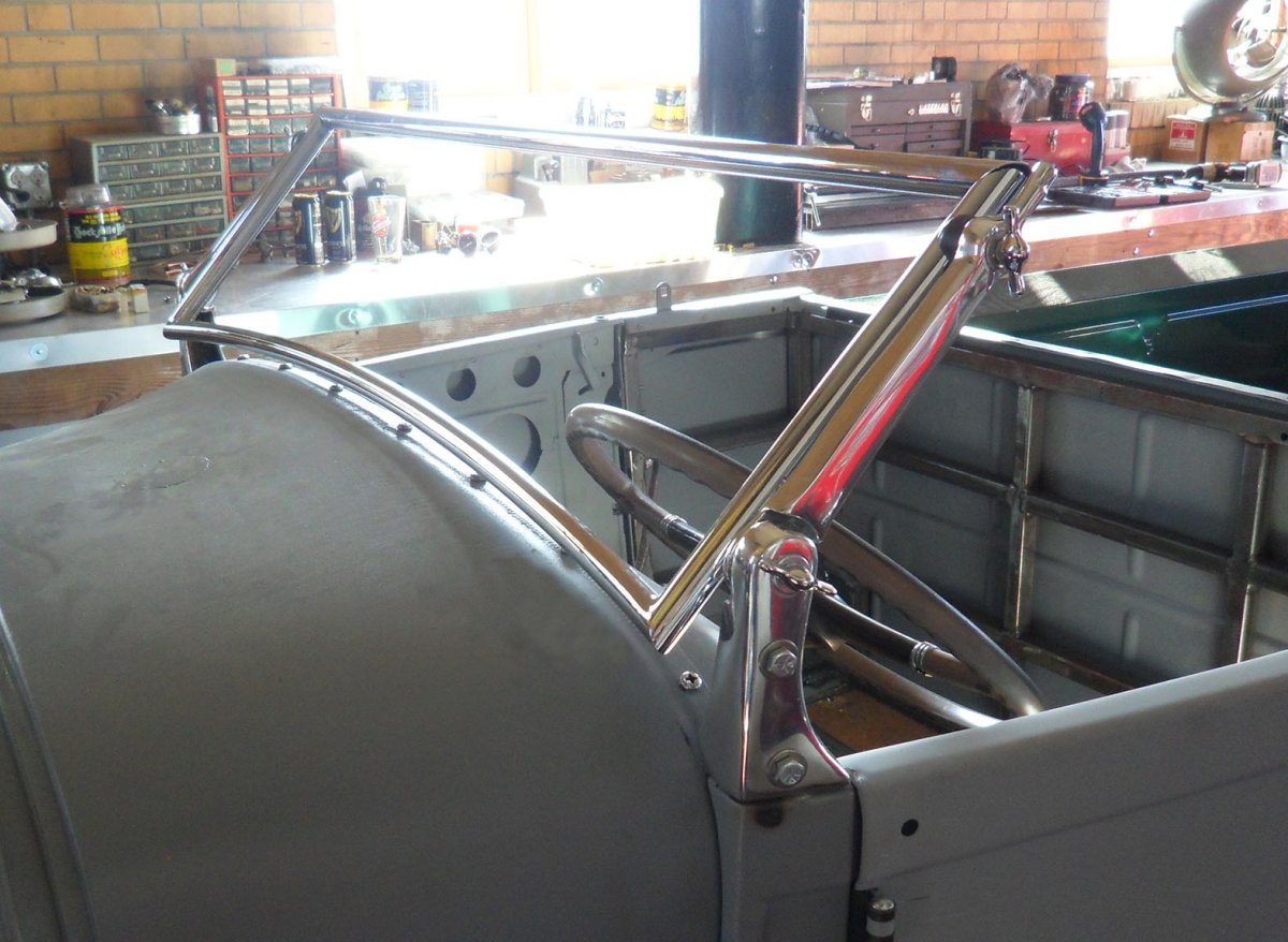 1928 29 Model A Roadster windshield The H.A.M.B.