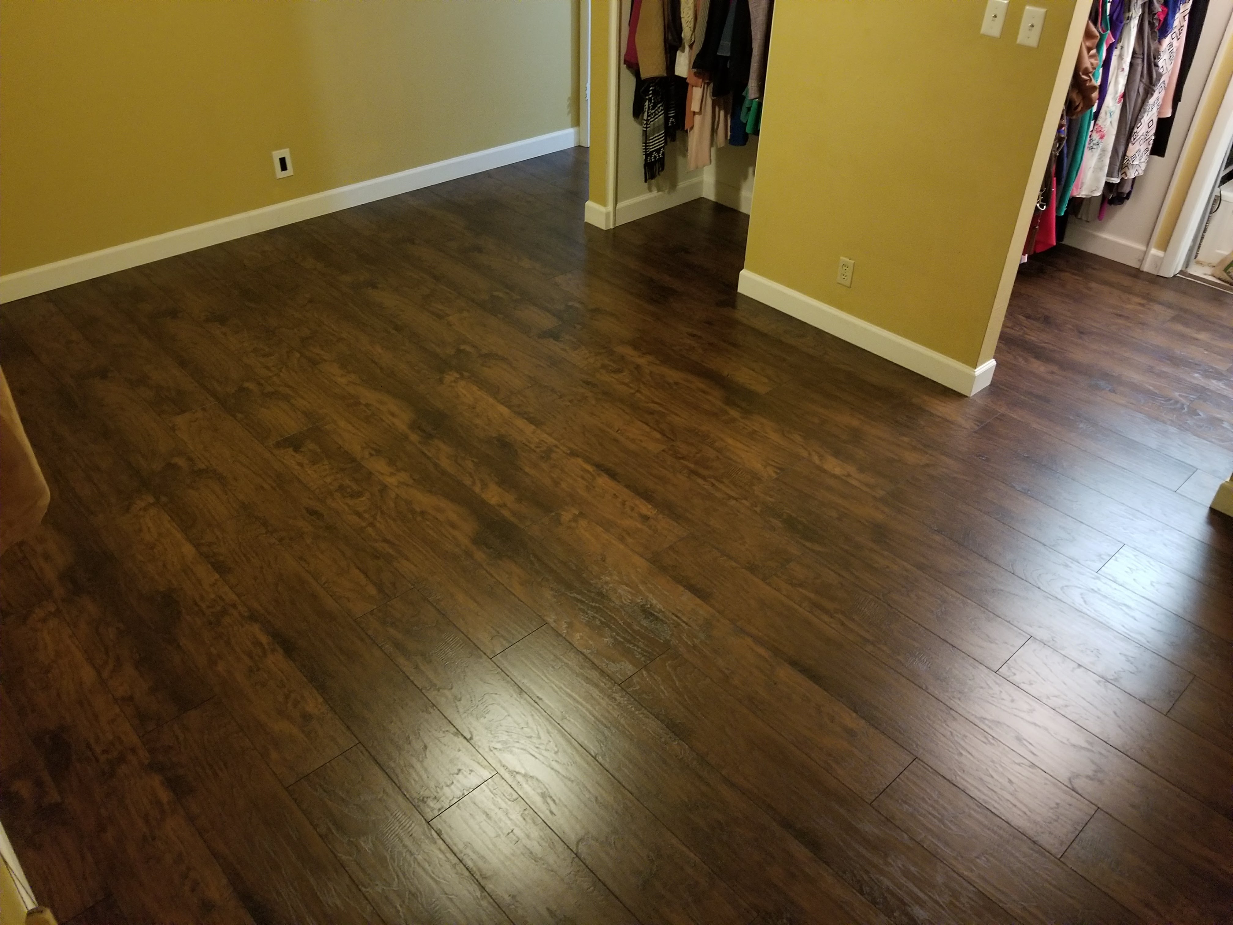 Hardwood Floor and Baseboard Installation JAM Construction