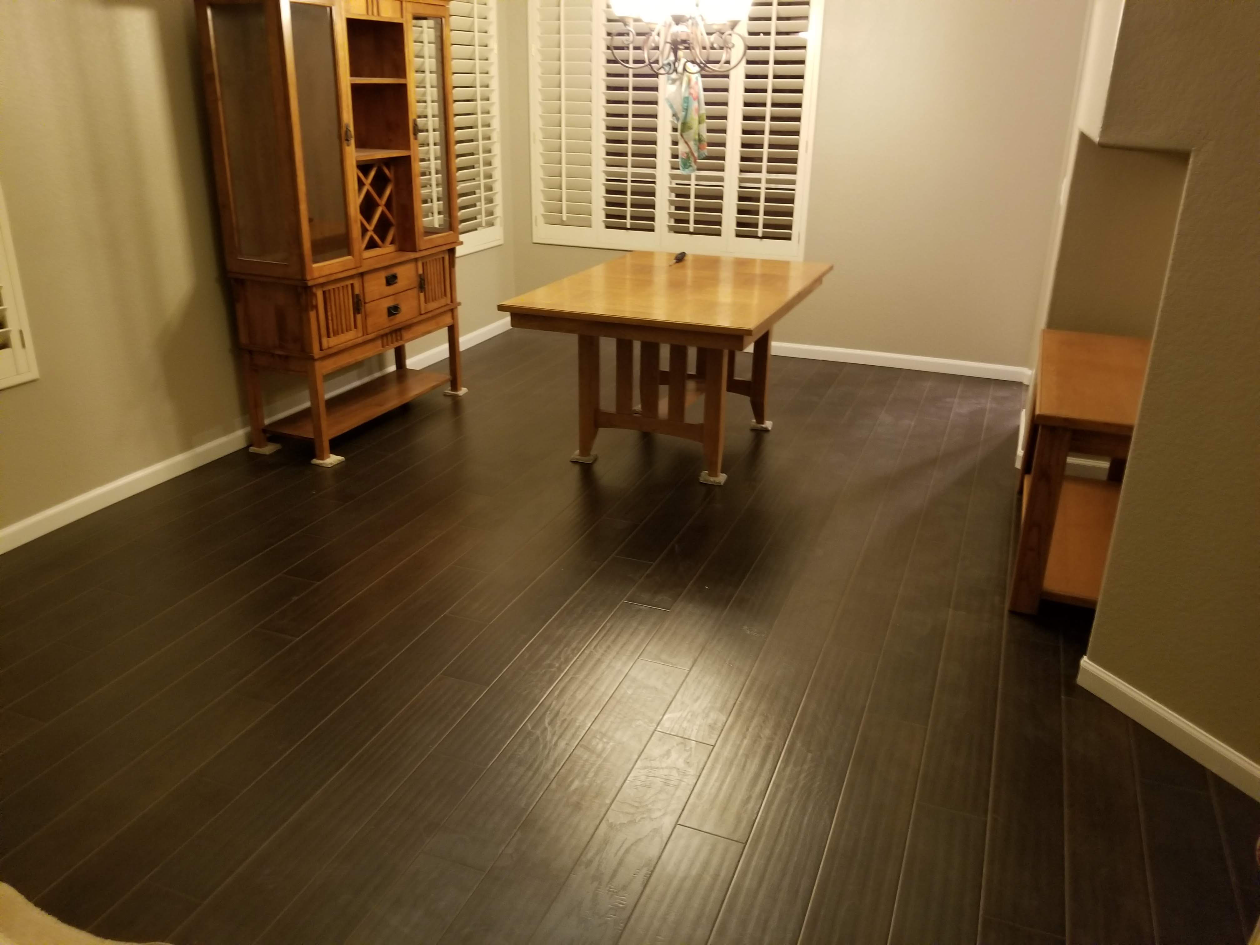 Laminate Wood Floor Installation JAM Construction