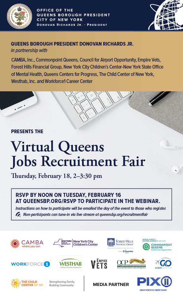 Virtual Queens Jobs Recruitment Fair Jamaica311