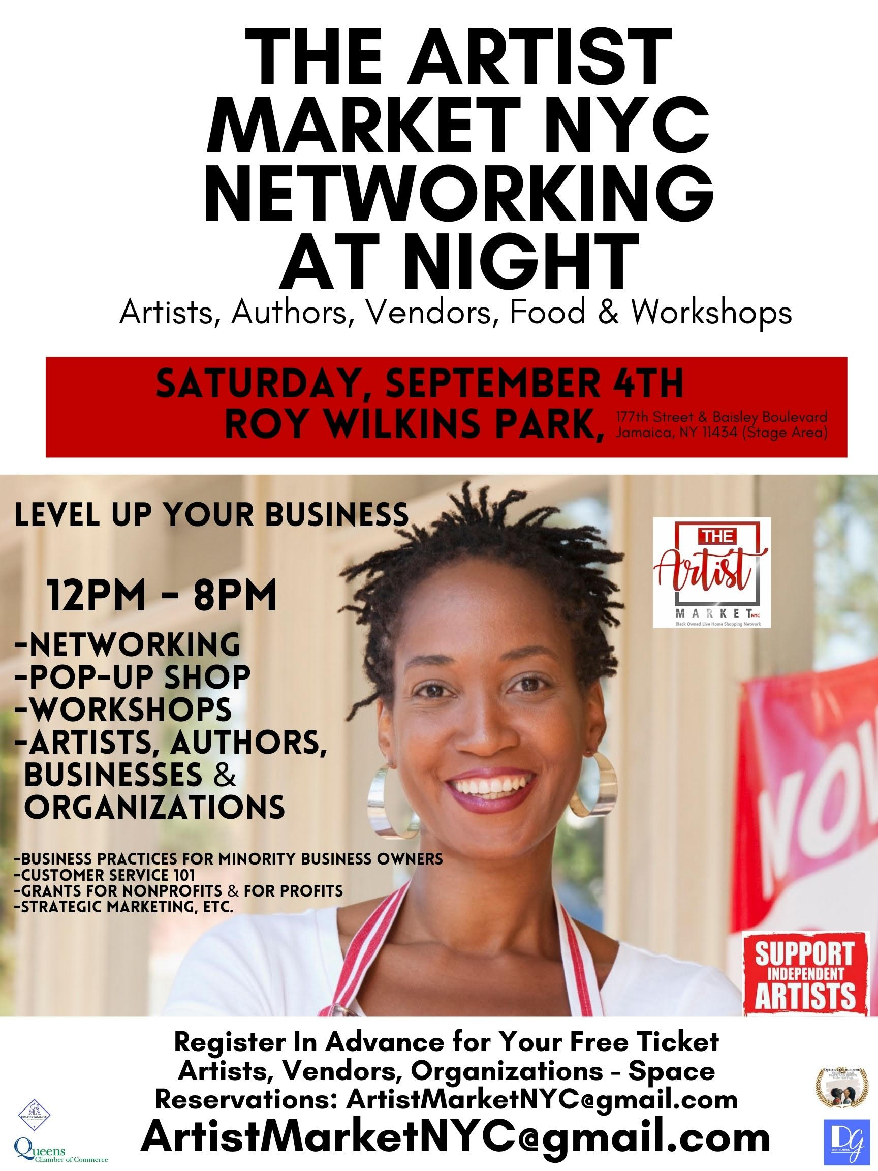 The Artist Market NYC At Night Jamaica311