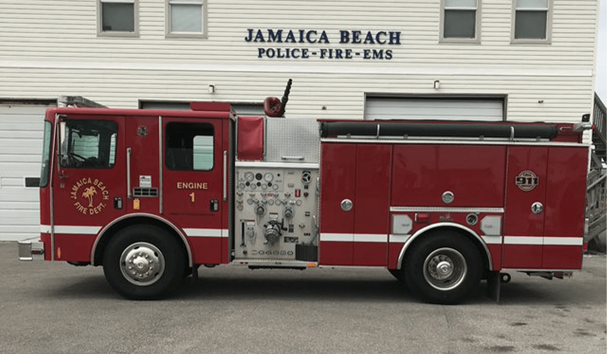 Engine 1 Jamaica Beach Fire Department
