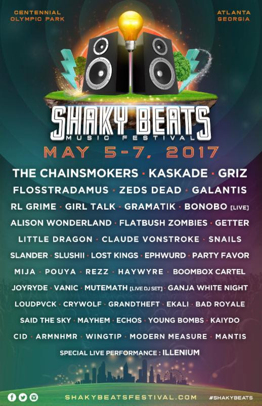 shaky beats festival 2023 Shaky Beats Festival Returns with Chainsmokers, Kaskade and More