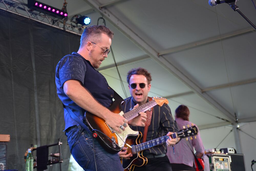 newport folk festival 2023 dates Jason Isbell and Dawes, Newport Folk Festival, 7/27/19 photo by Dean