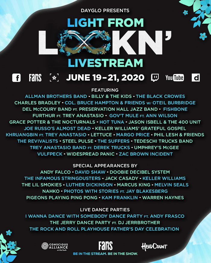 outlaw music festival lineup 2023 Free 'Light From LOCKN'' Livestream to Feature Sets by the Allman