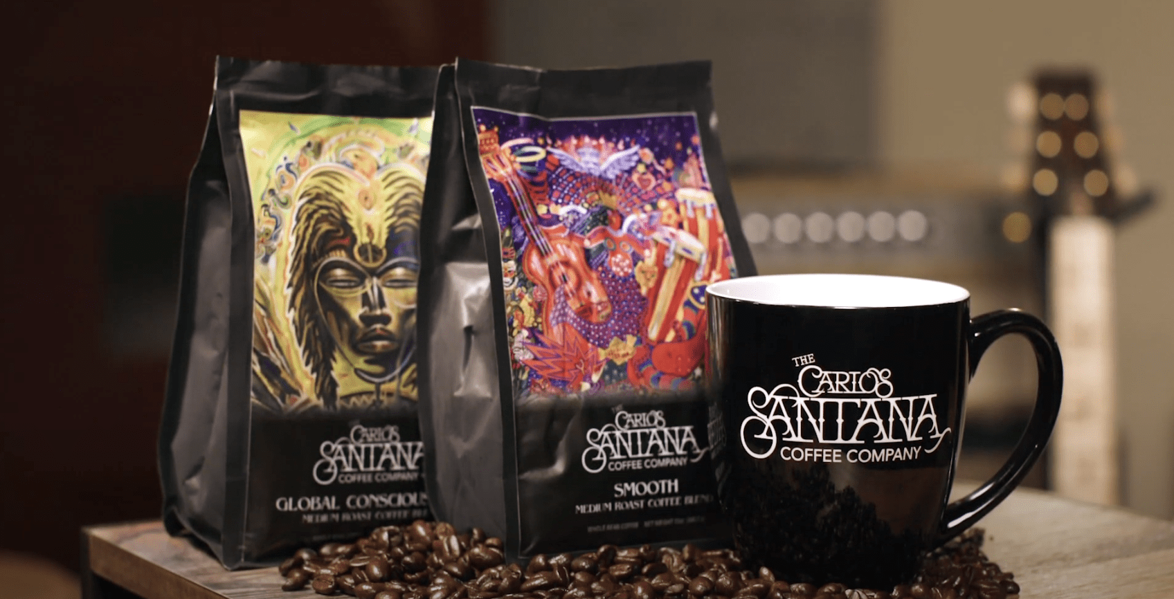 Carlos Santana Launches New Coffee Company