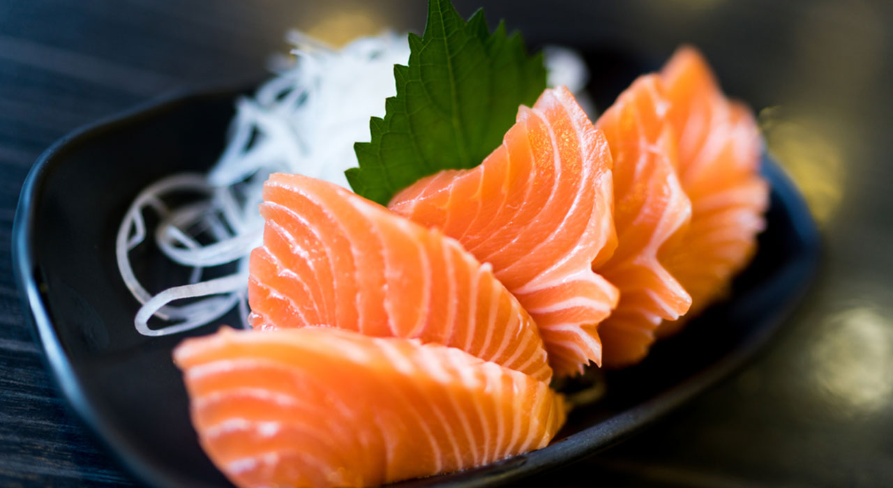 Raw, salted and marinated fish