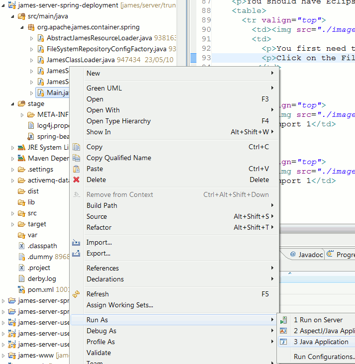 Apache James Server 3.0 Apache James Server 3 Build Apache James from Source