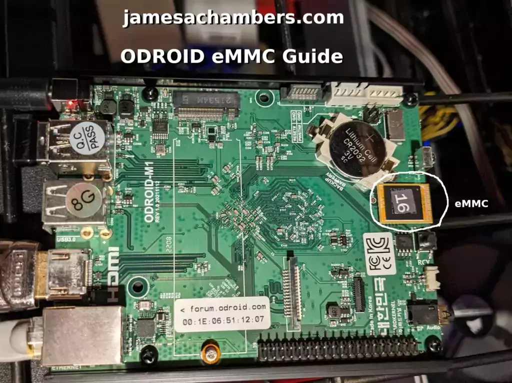 Hardkernel ODROID eMMC Guide / Performance Benchmarking