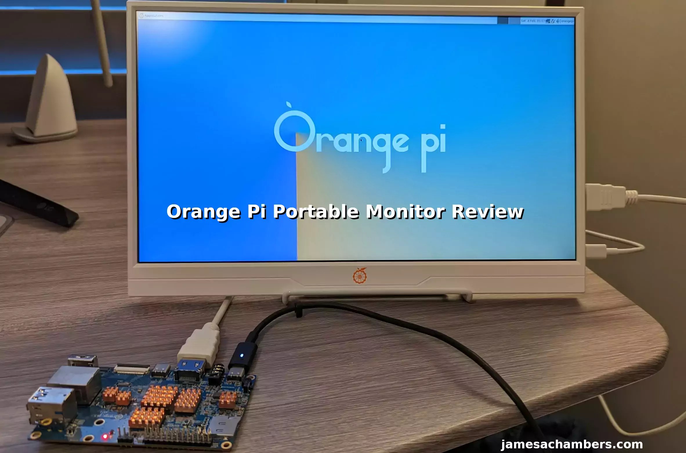 Orange Pi 14 Inch 1080P Portable Monitor Review