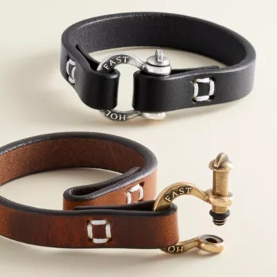 "Hold Fast" Leather Bracelet James Avery