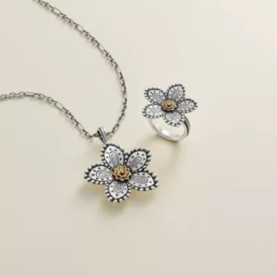 Beaded Festive Flower Ring James Avery