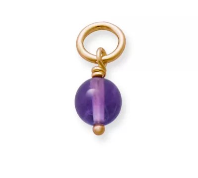 Amethyst Bead Charm James Avery