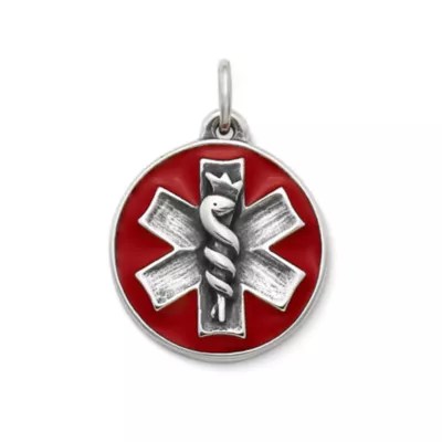 Enamel Medical Alert Charm James Avery