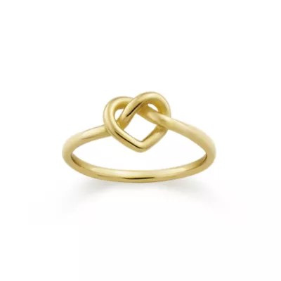 Delicate Heart Knot Ring James Avery
