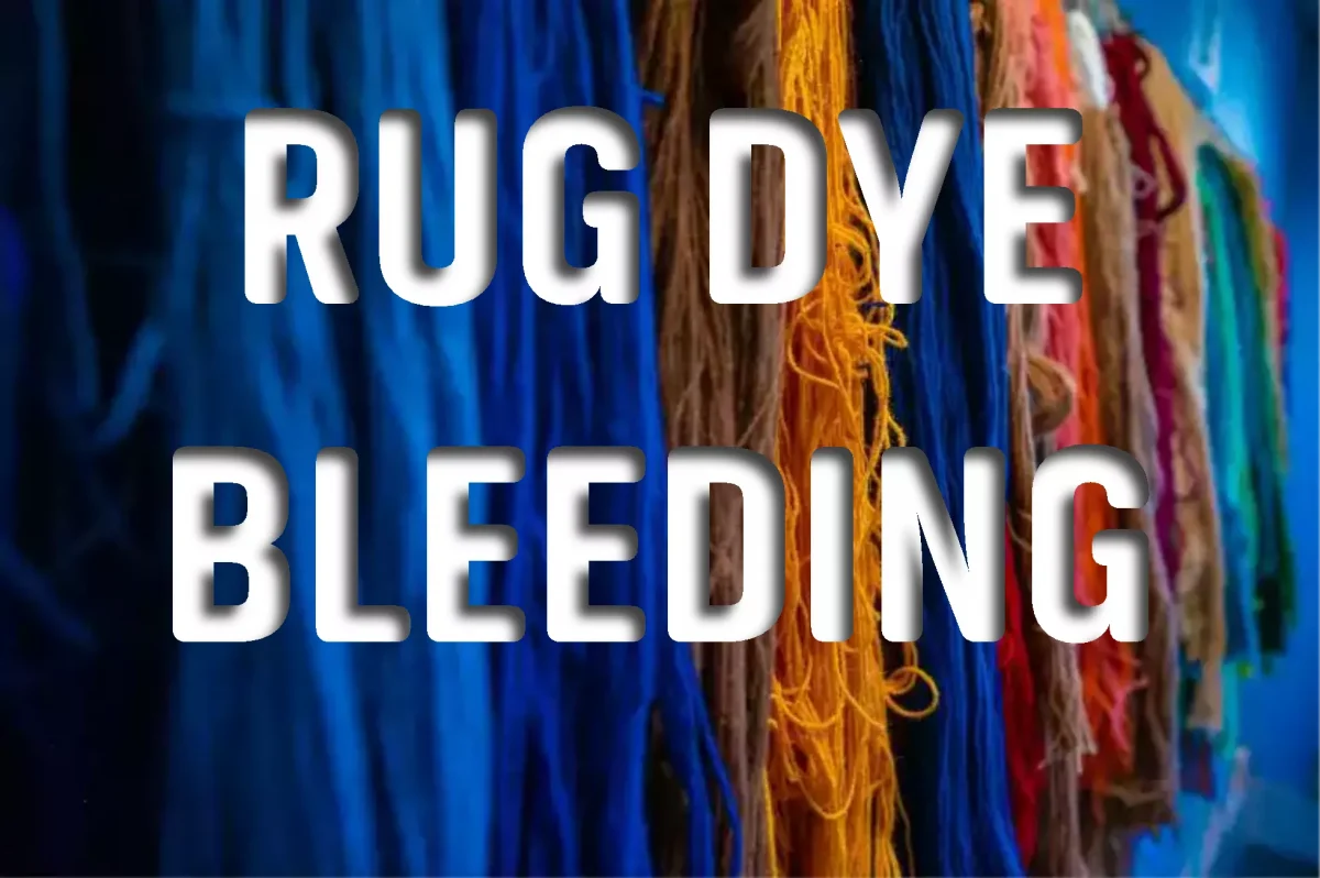Rug Dye Bleeding James Barclay
