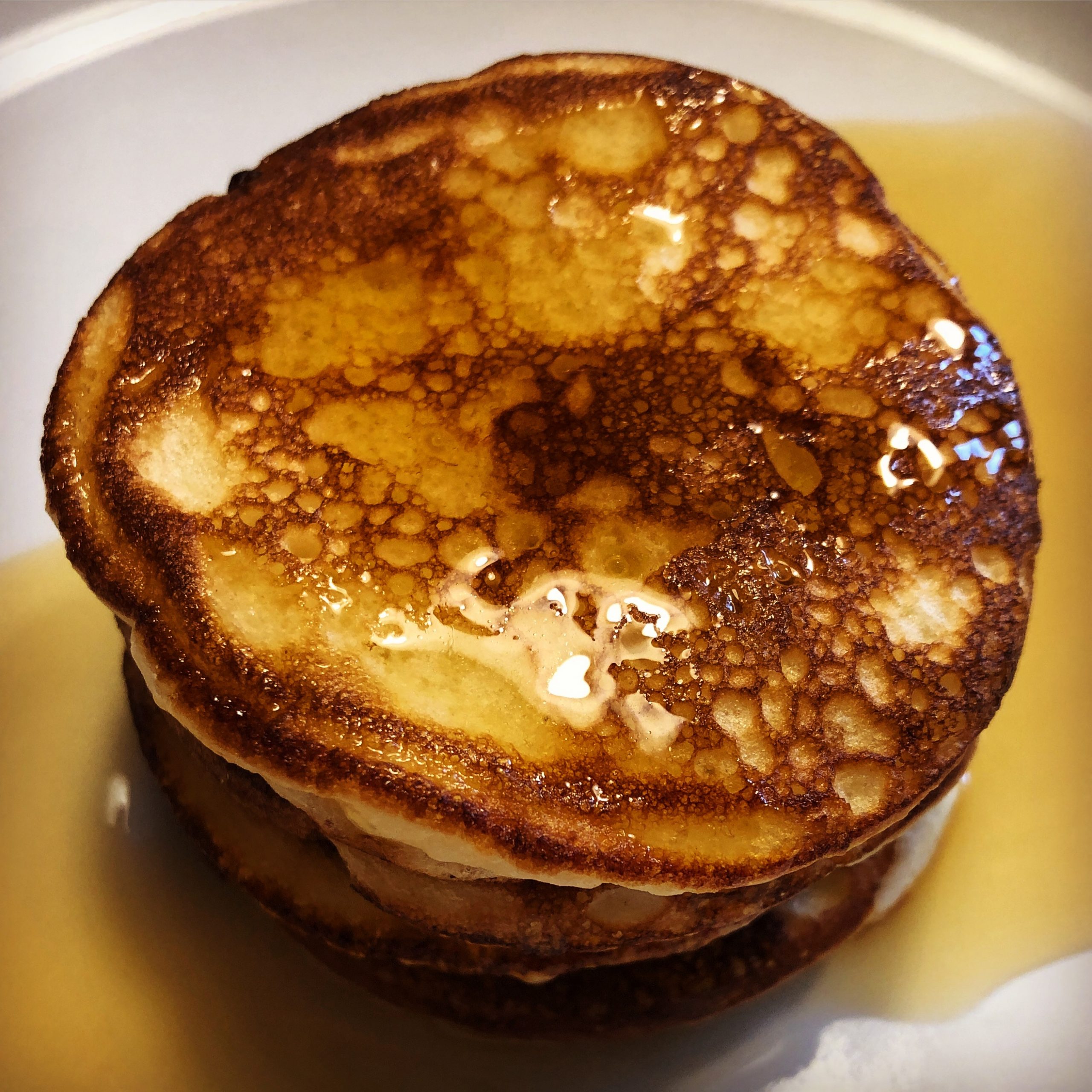 Stack of pancakes with maple syrup 366photos2020 James Clay Stuff