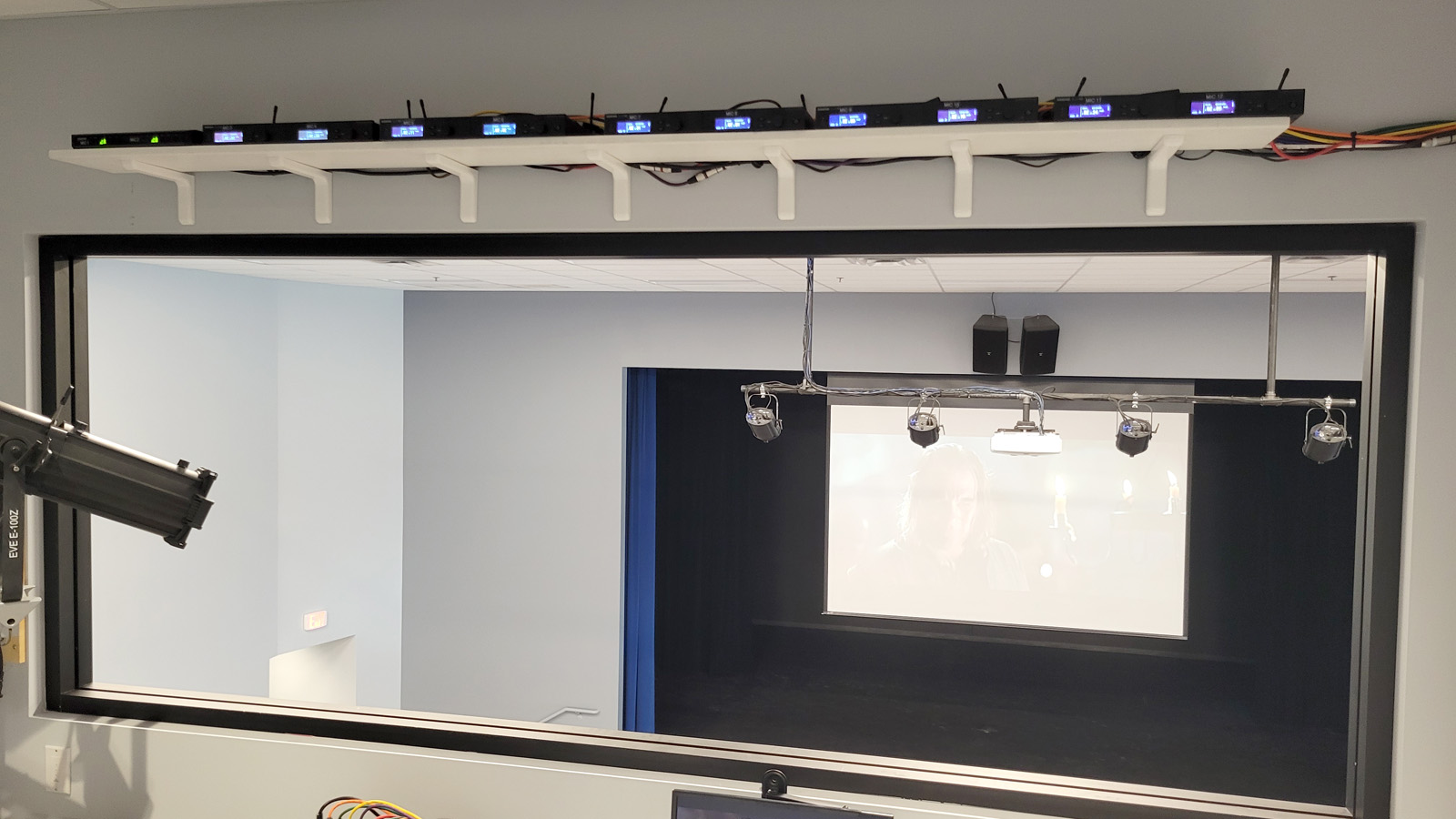 Control Booth Tempe High School Electronics Sales and Service PA Systems Home Theater
