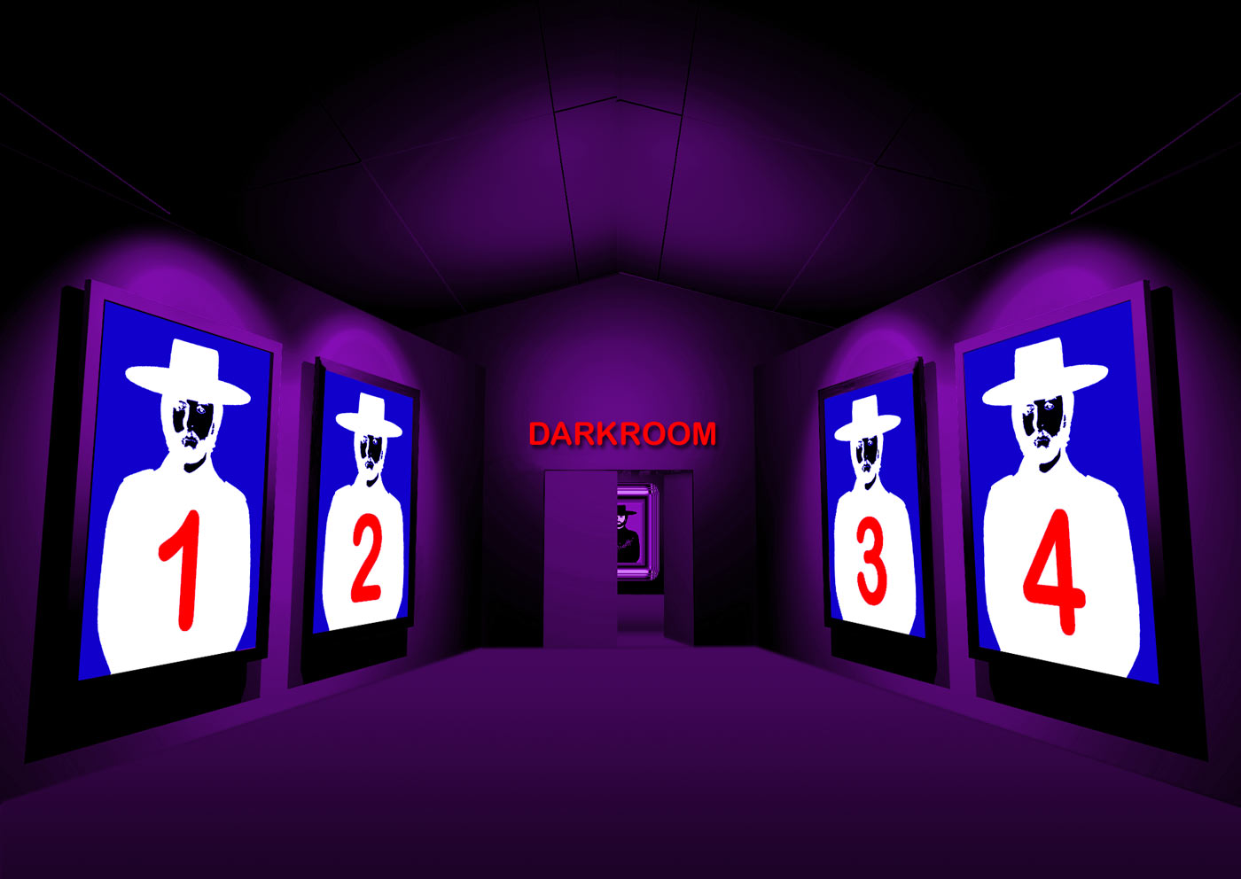 JAMES ELLIOTT MASTER OF FINE ART PHOTOGRAPHY IN HIS DARKROOM