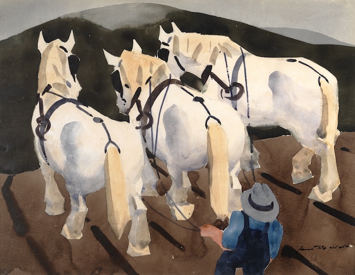 Three Horse Team James Fitzgerald Legacy