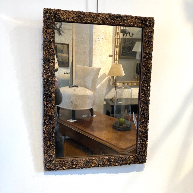 Cork Framed Mirror › James Iles Antiques
