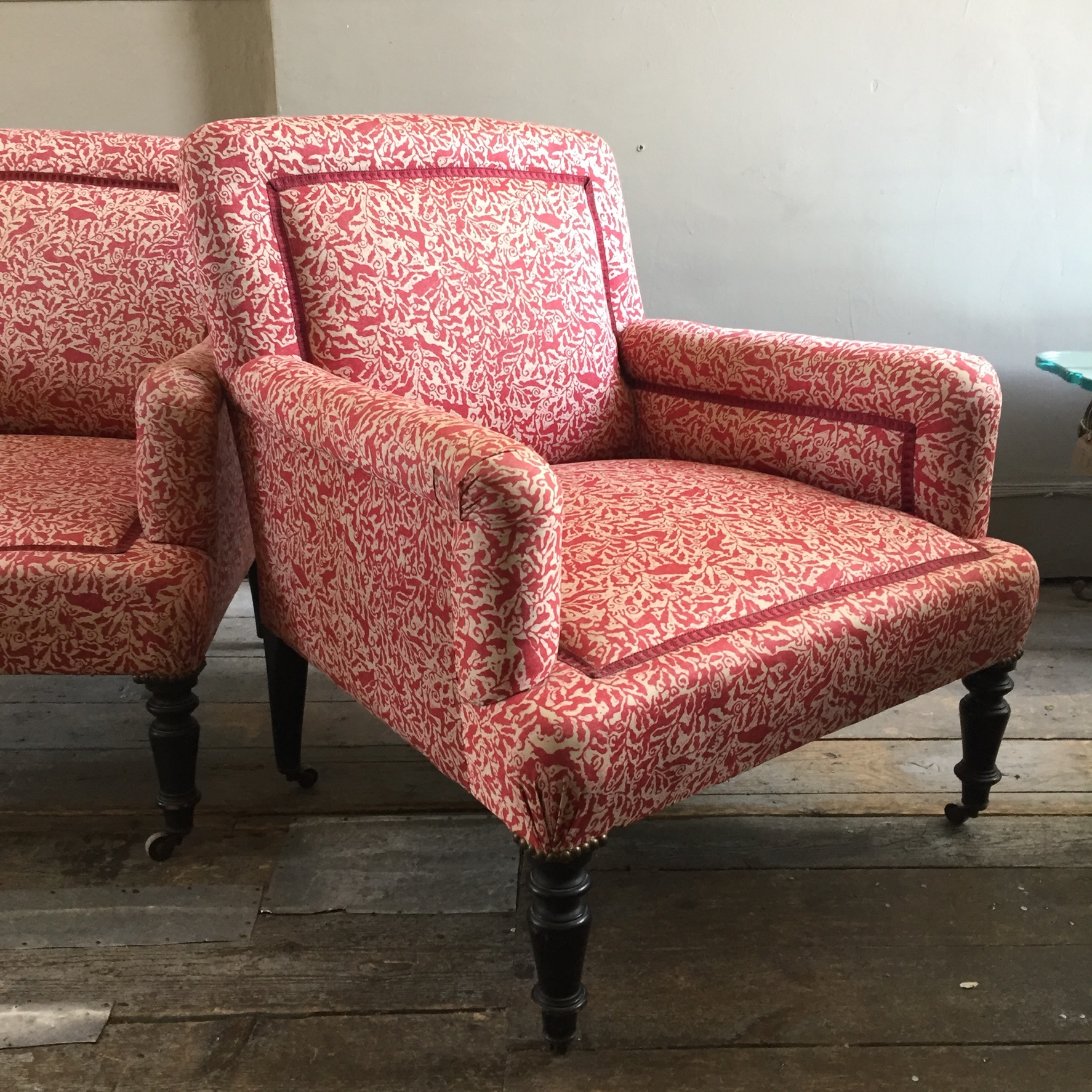 Square Armchairs › James Iles Antiques
